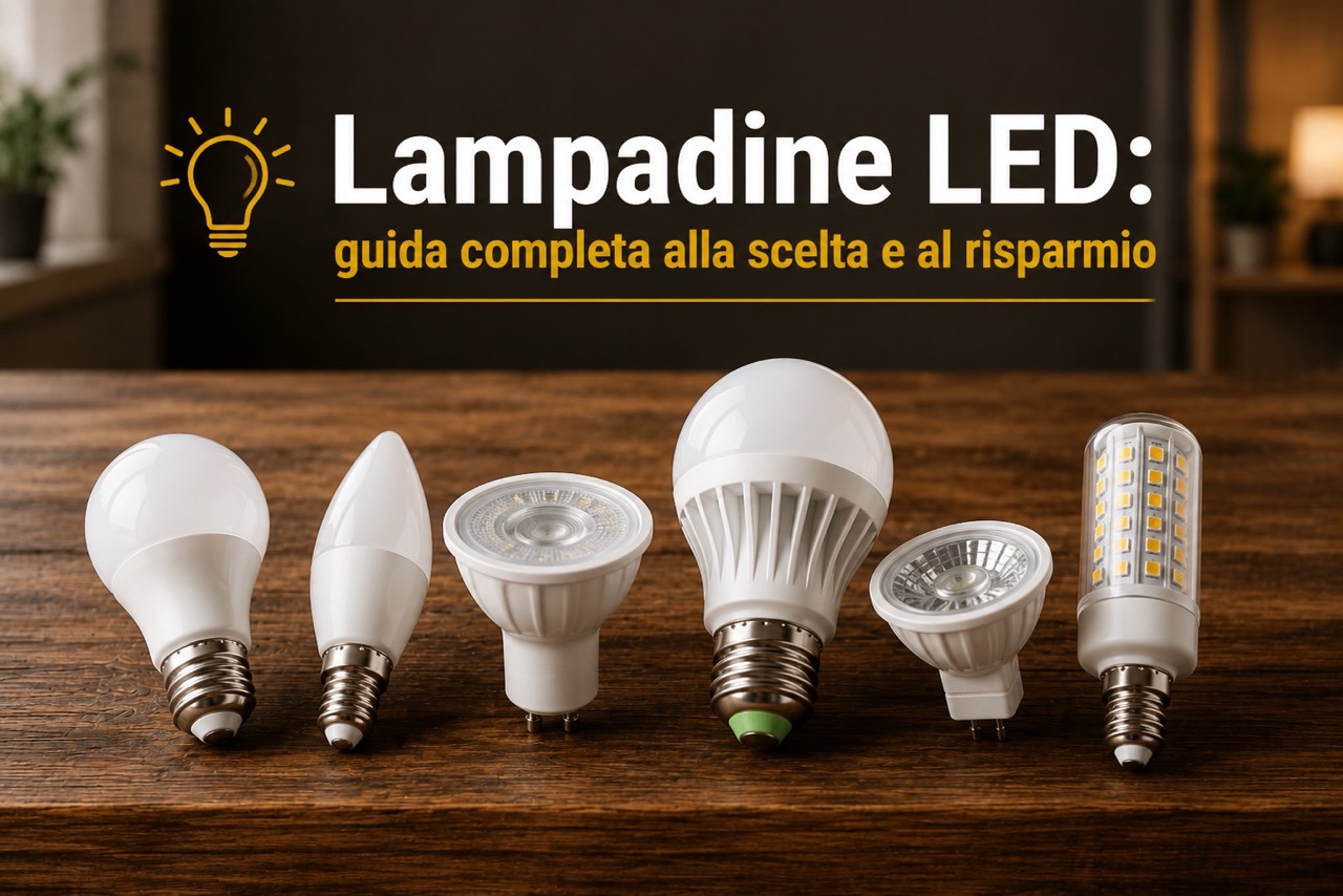 Lampadine LED: guida completa alla scelta e al risparmio
