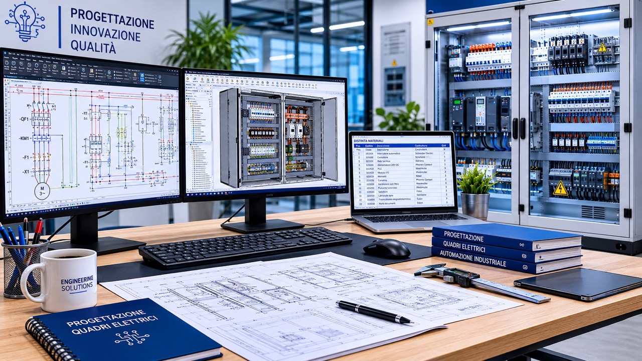 Progettazione Quadri Elettrici Industriali e BT: Guida Completa