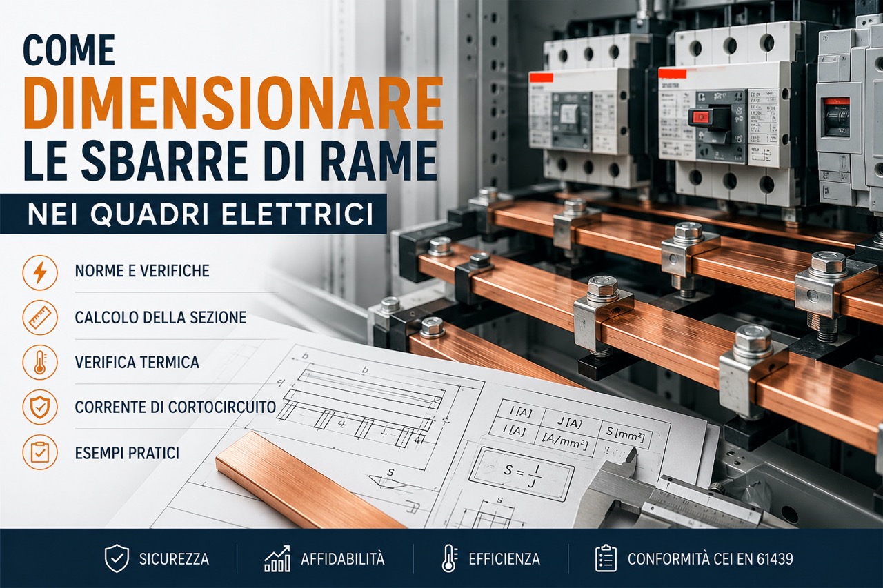 Come Dimensionare le Sbarre di Rame nei Quadri Elettrici