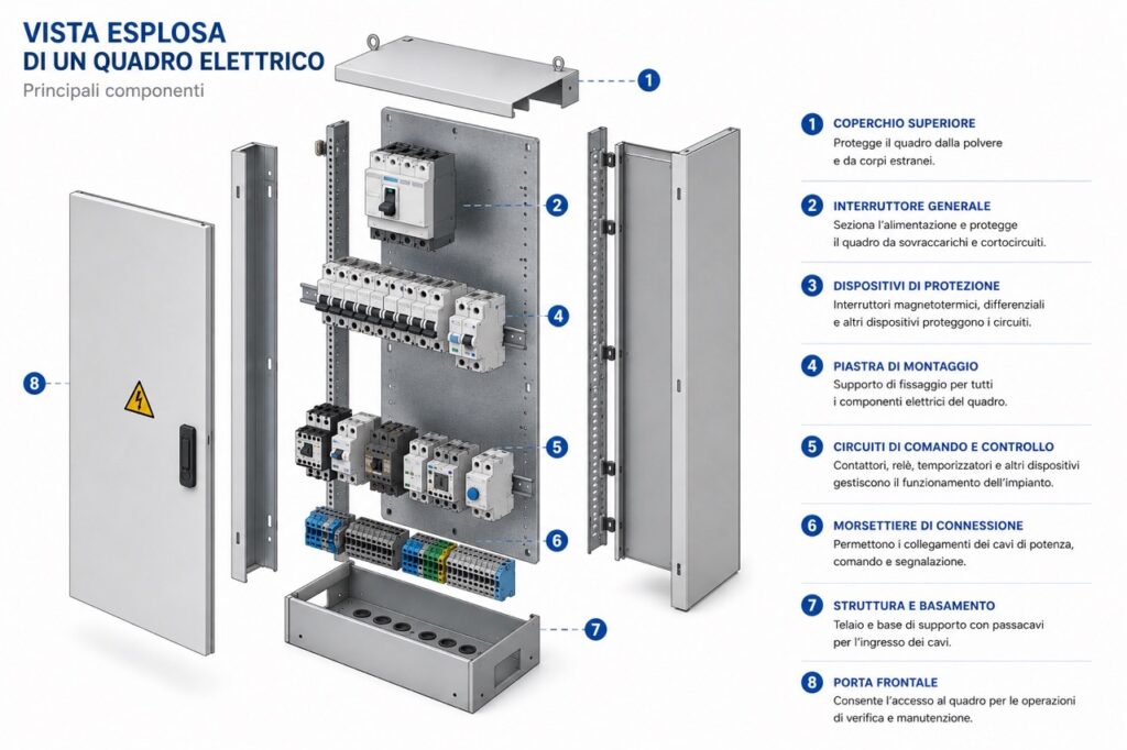 Componenti quadro elettrico